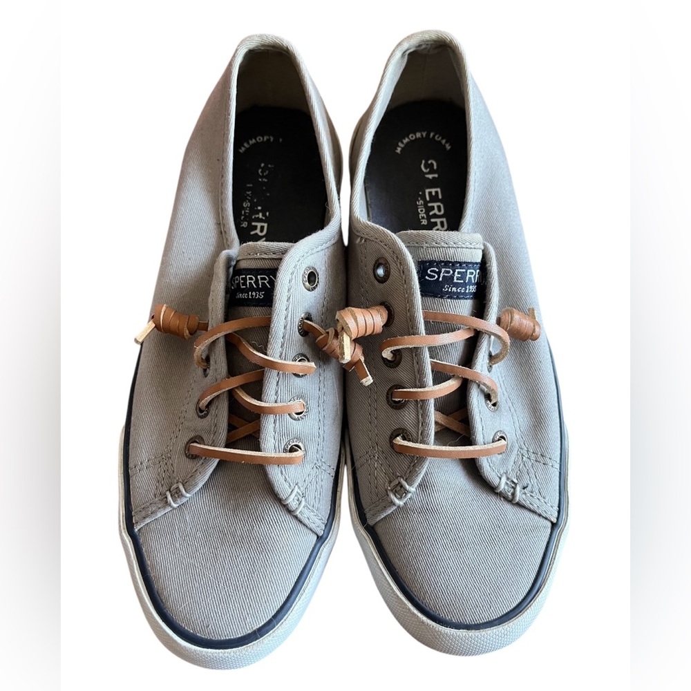 Sperry Women's Gray Canvas Shoes